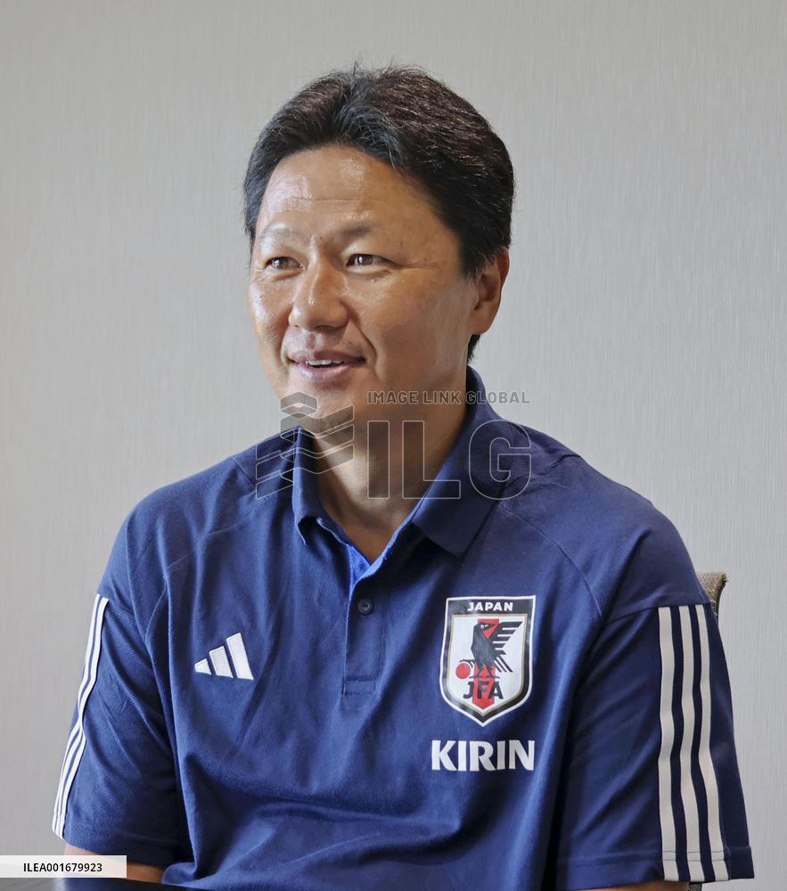 Football: Japan U-22 coach Go Oiwa