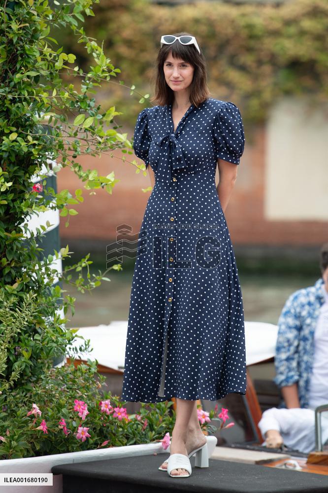 Venice Excelsior Arrivals Danica Curcic