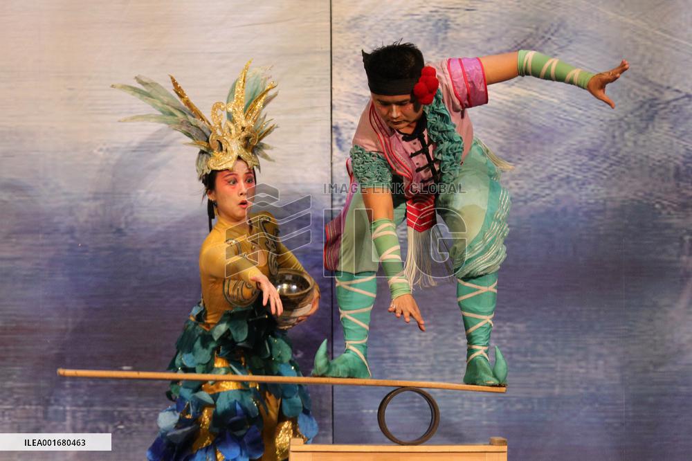 SPAIN-MADRID-CHINA-ACROBATIC SHOW