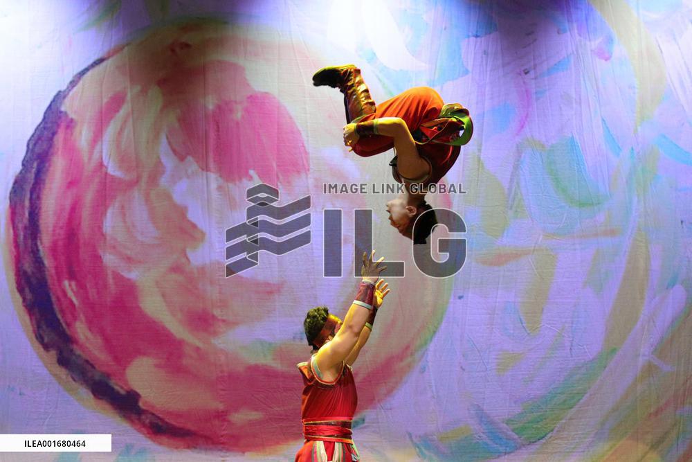 SPAIN-MADRID-CHINA-ACROBATIC SHOW