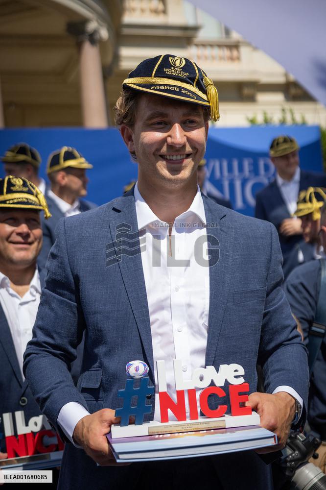 Rugby World Cup - Scottish Team Welcome - Nice