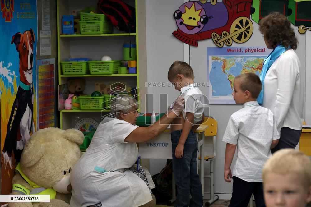 Classrooms at Kharkiv Metro