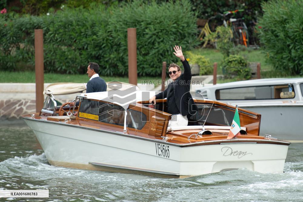 Venice Excelsior Arrivals Oliver Masucci