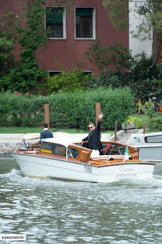 Venice Excelsior Arrivals Oliver Masucci