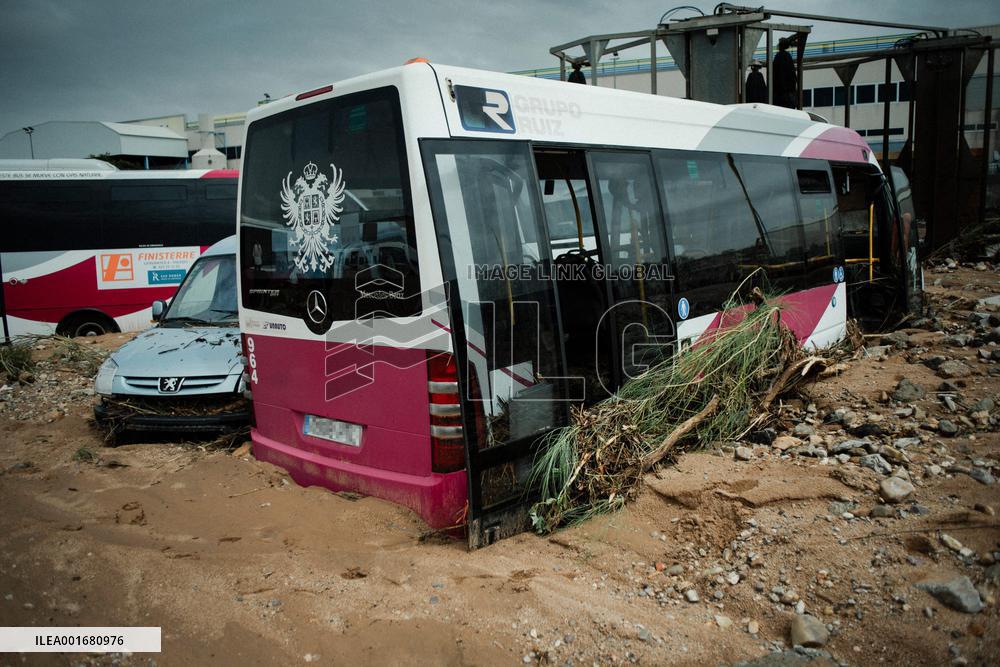 Torrential Rain Causes Major Flooding - Spain