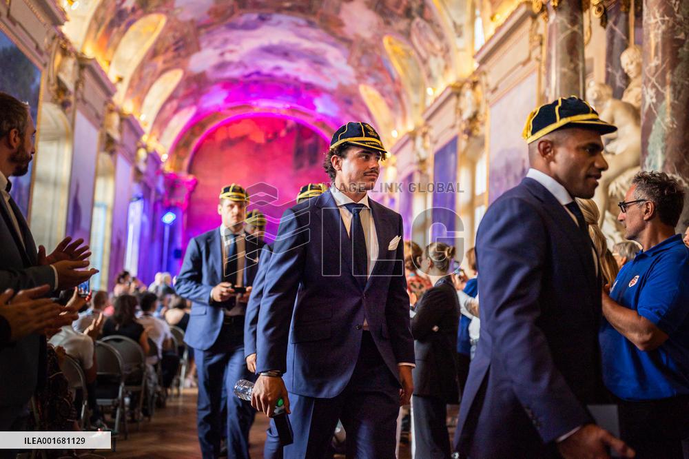Rugby World Cup - Japan Team Welcomed - Toulouse