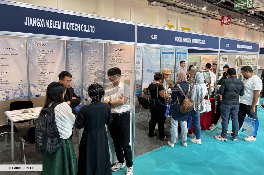 EGYPT-CAIRO-PHARMACONEX 2023-CHINESE PHARMACEUTICAL COMPANIES
