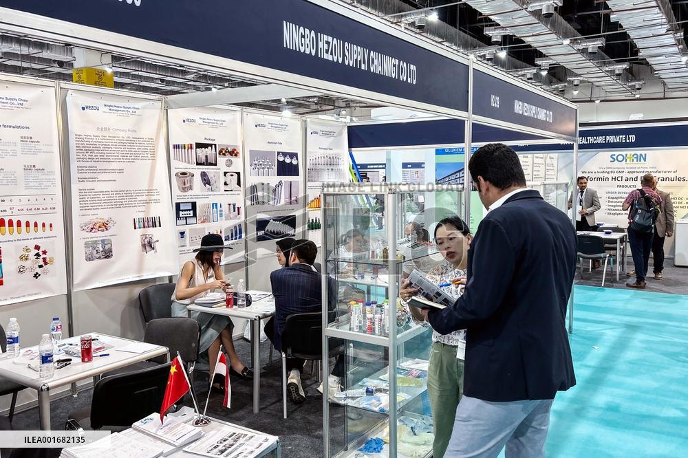 EGYPT-CAIRO-PHARMACONEX 2023-CHINESE PHARMACEUTICAL COMPANIES