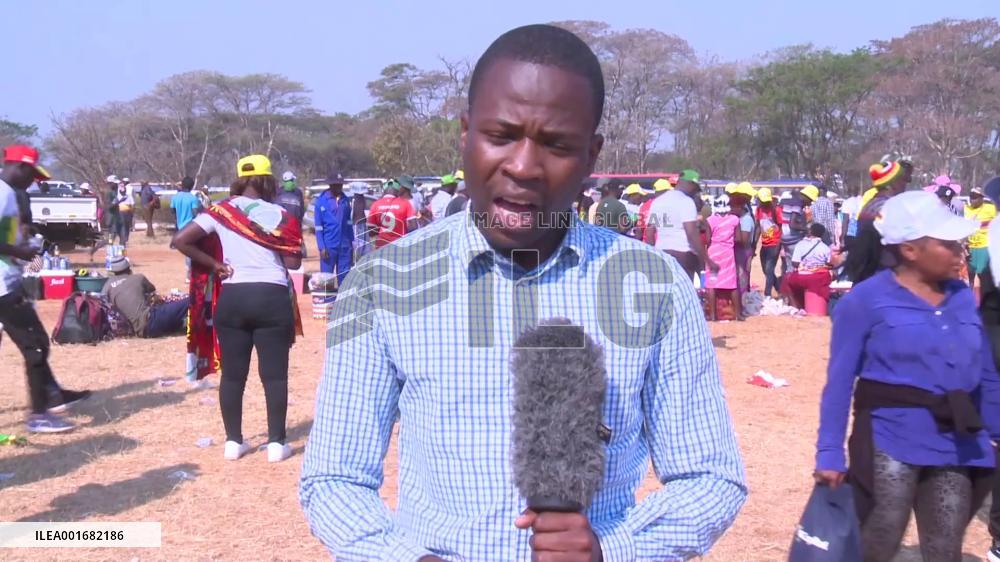 Zimbabwean president-elect sworn in