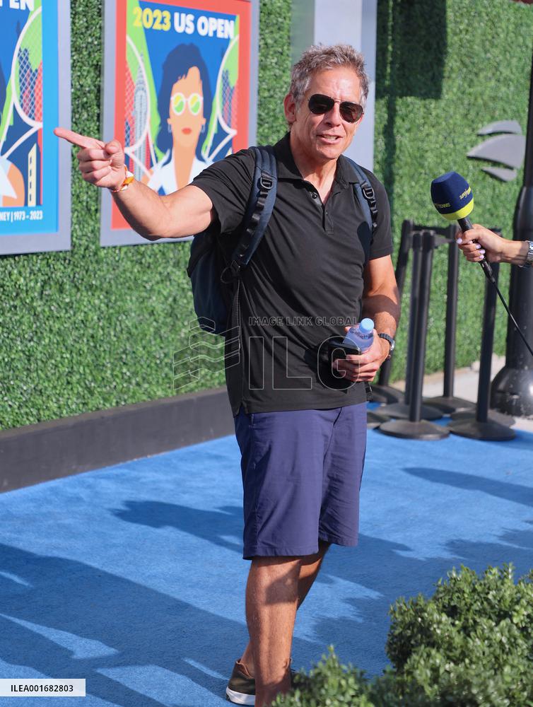 Celebs Arrive At US Open - NYC