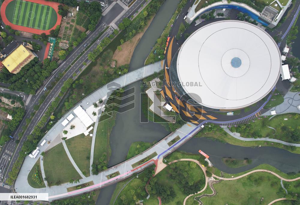 The Canal Sports Park Stadium in Hangzhou