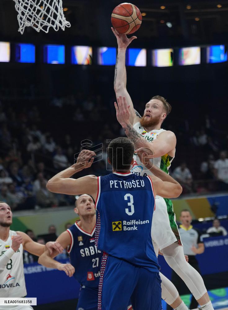 (SP)PHILIPPINES-MANILA-BASKETBALL-FIBA WORLD CUP-QUARTERFINAL-LTU VS SRB