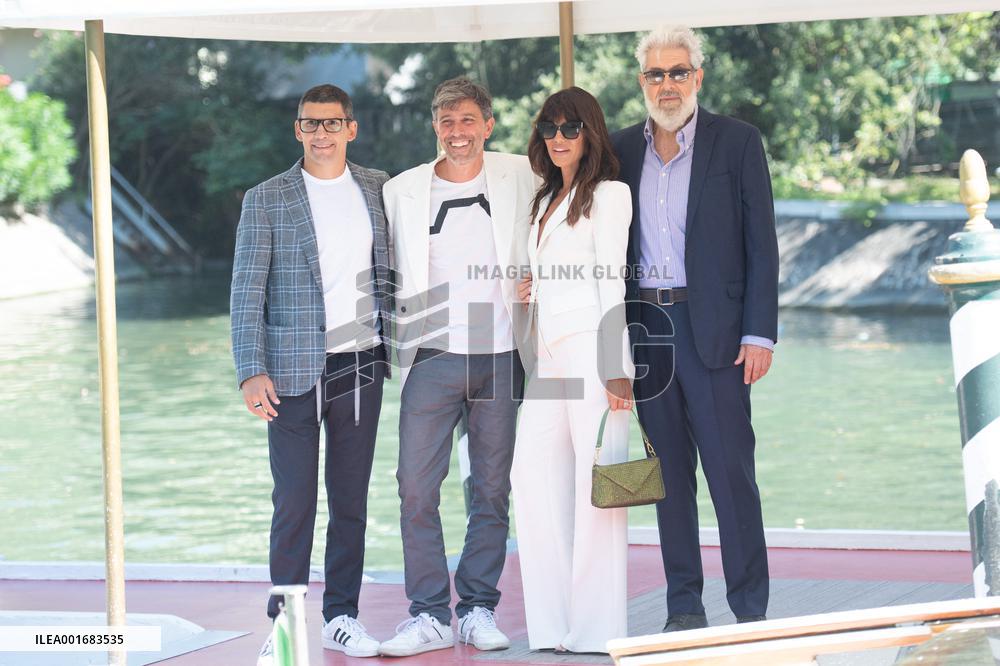 Venice Excelsior Arrivals Bianca Guaccero