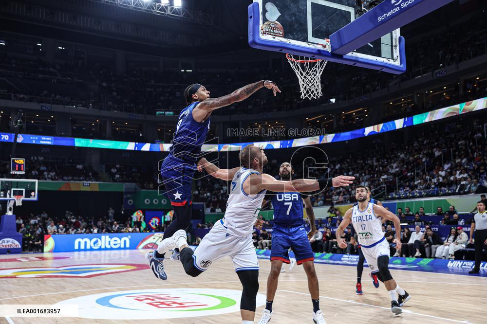 (SP)PHILIPPINES-MANILA-BASKETBALL-FIBA WORLD CUP-QUARTERFINAL-ITA VS USA