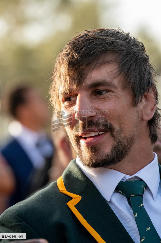 Rugby World Cup - South African Team Welcome - Toulon