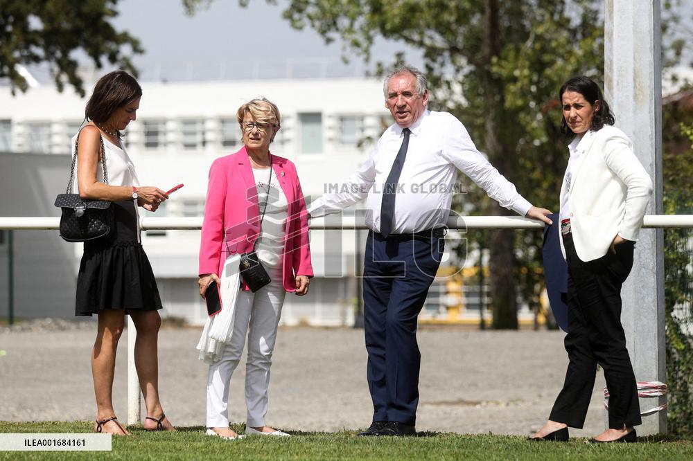 President Macron Visits Daniel-Argote Middle School - Orthez