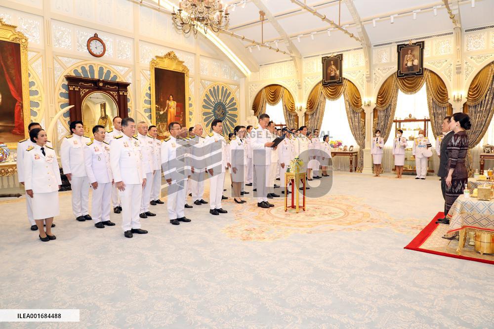 THAILAND-BANGKOK-PRIME MINISTER-CABINET-SWORN IN
