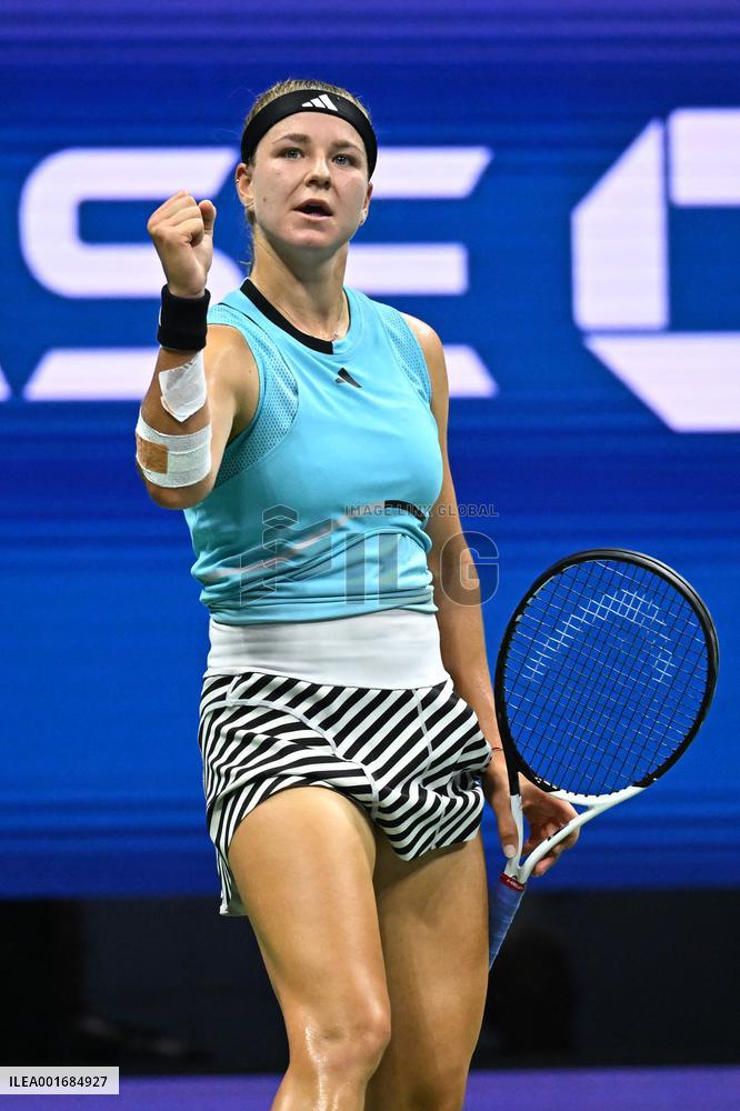 US Open - Quarter Final Muchova v Cirstea