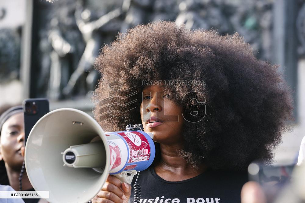 Assa Traore Leads A Rally Over Her Brother Case Dismissed - Paris