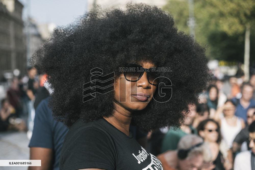 Assa Traore Leads A Rally Over Her Brother Case Dismissed - Paris