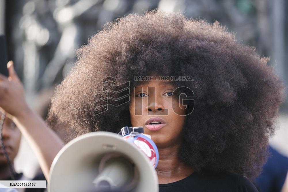 Assa Traore Leads A Rally Over Her Brother Case Dismissed - Paris