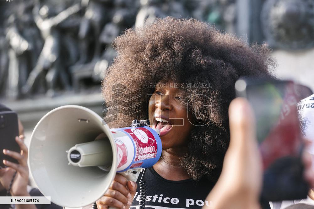 Assa Traore Leads A Rally Over Her Brother Case Dismissed - Paris