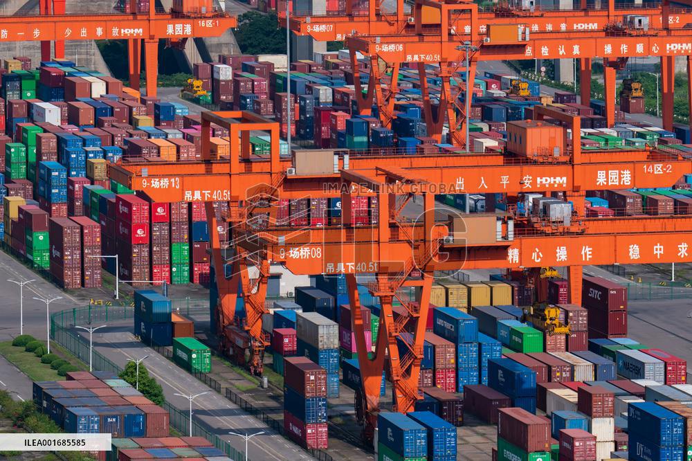 Guoyuan Port Trade Growth in Chongqing