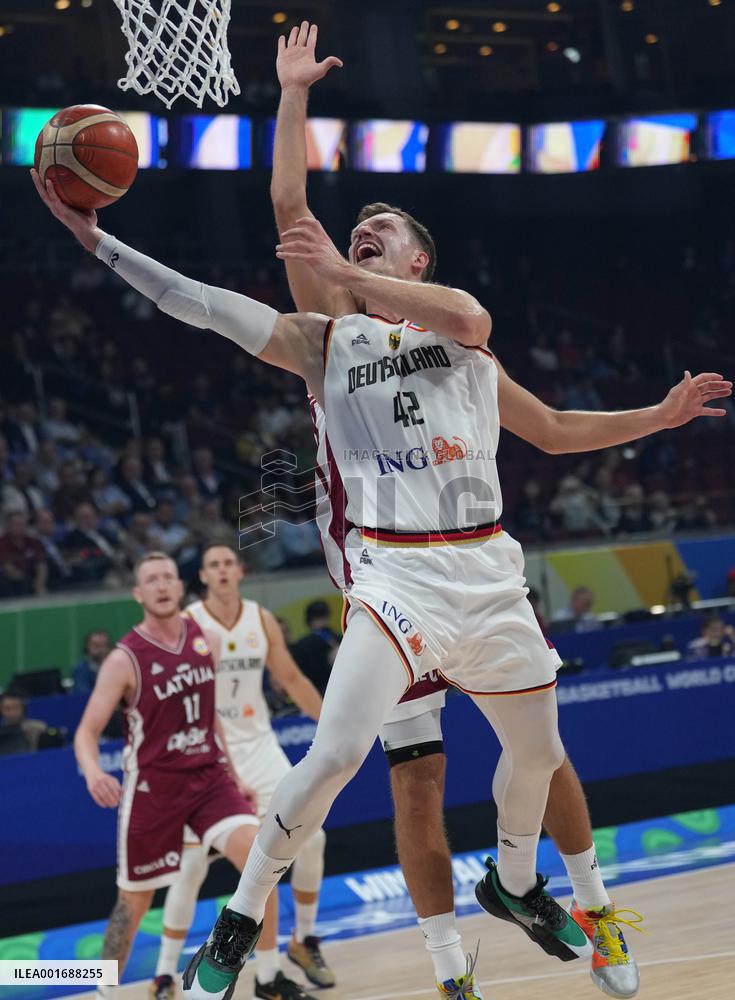 (SP)PHILIPPINES-MANILA-BASKETBALL-FIBA WORLD CUP-QUARTERFINAL-GER VS LAT