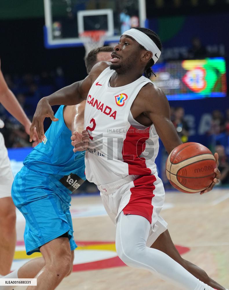 (SP)PHILIPPINES-MANILA-BASKETBALL-FIBA WORLD CUP-QUARTERFINAL-CAN VS SLO