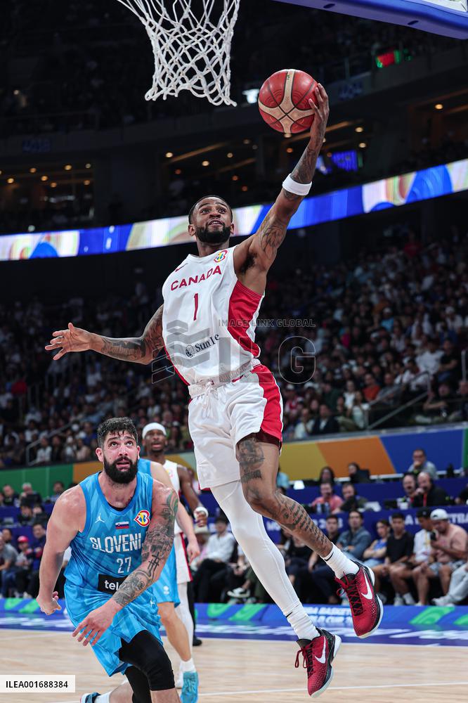 (SP)PHILIPPINES-MANILA-BASKETBALL-FIBA WORLD CUP-QUARTERFINAL-CAN VS SLO