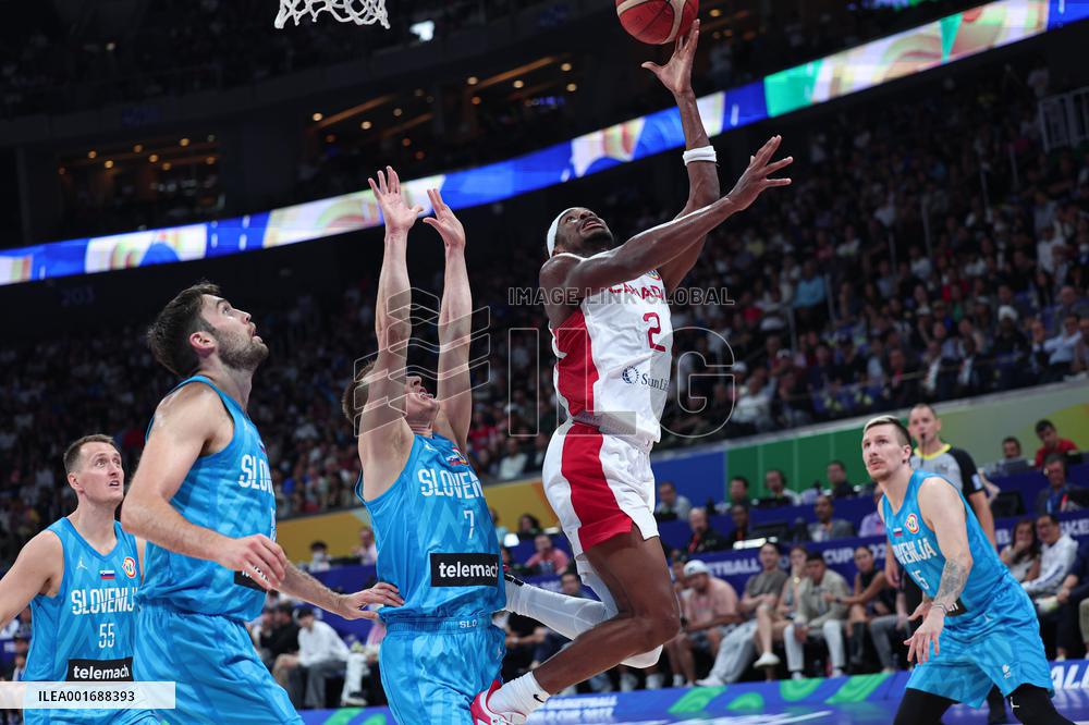 (SP)PHILIPPINES-MANILA-BASKETBALL-FIBA WORLD CUP-QUARTERFINAL-CAN VS SLO