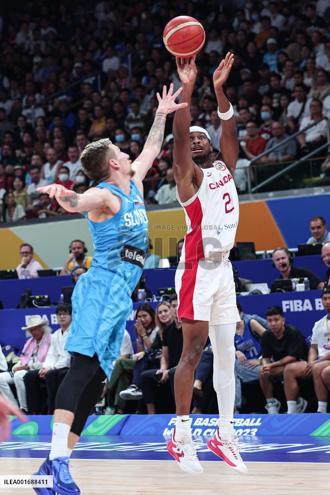 (SP)PHILIPPINES-MANILA-BASKETBALL-FIBA WORLD CUP-QUARTERFINAL-CAN VS SLO