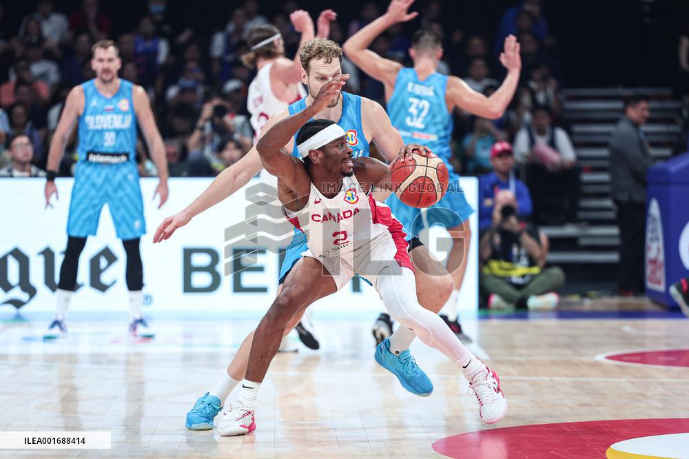 (SP)PHILIPPINES-MANILA-BASKETBALL-FIBA WORLD CUP-QUARTERFINAL-CAN VS SLO