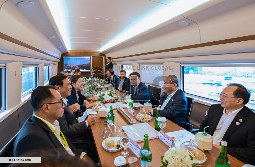 INDONESIA-JAKARTA-BANDUNG HIGH-SPEED RAILWAY-CHINA-LI QIANG-INSPECTION