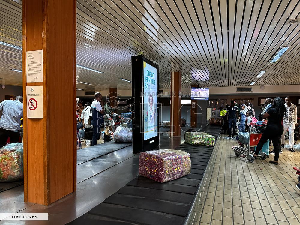 GABON-LIBREVILLE-BORDERS-REOPENING-AIRPORT