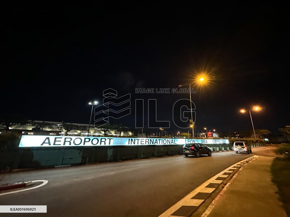 GABON-LIBREVILLE-BORDERS-REOPENING-AIRPORT