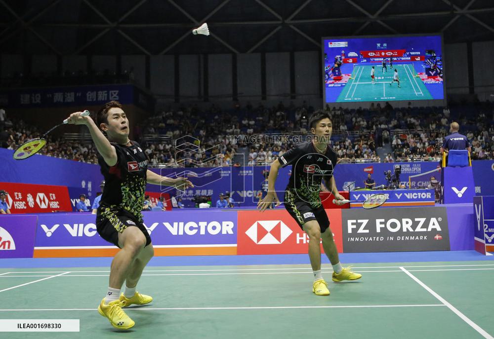 (SP)CHINA-CHANGZHOU-BADMINTON-CHINA OPEN 2023-MEN'S DOUBLES(CN)