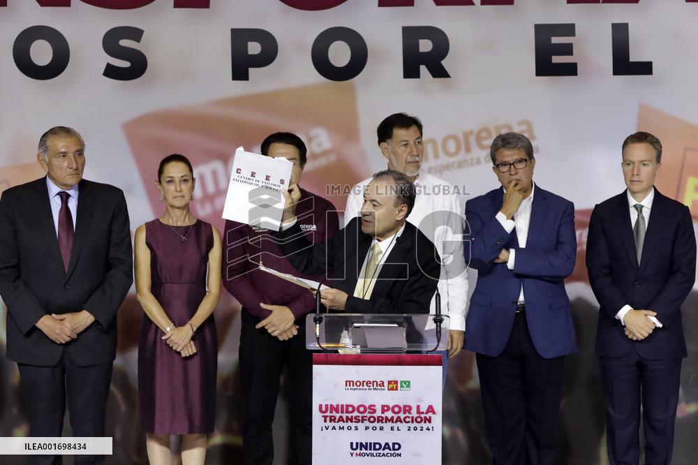 Claudia Sheinbaum Pardo Press Conference - Mexico