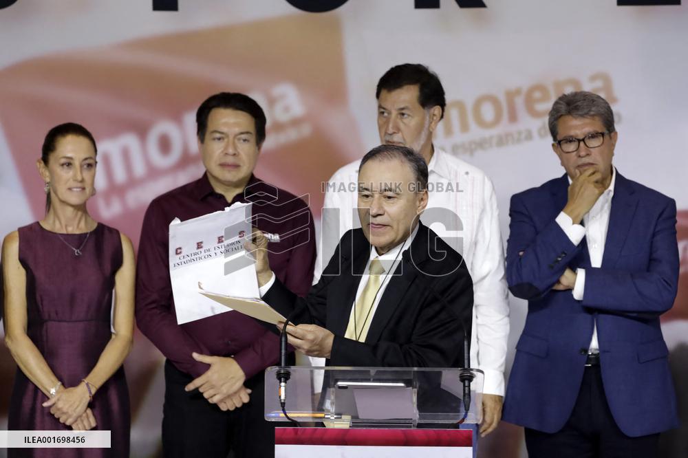 Claudia Sheinbaum Pardo Press Conference - Mexico