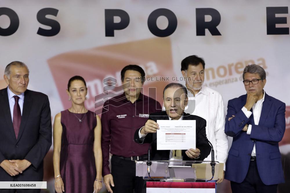 Claudia Sheinbaum Pardo Press Conference - Mexico