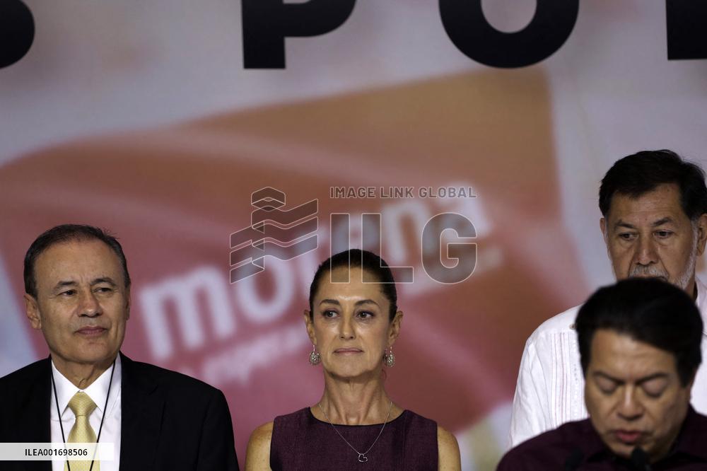Claudia Sheinbaum Pardo Press Conference - Mexico
