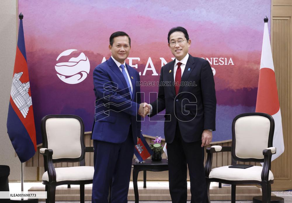 Japan-Cambodia meeting in Jakarta