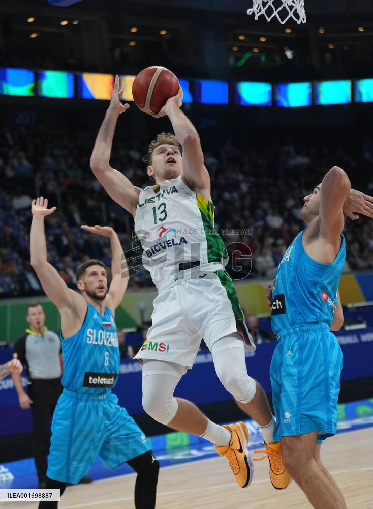 (SP)PHILIPPINES-MANILA-BASKETBALL-FIBA WORLD CUP-CLASSIFICATION GAMES 5-8-LTU VS SLO