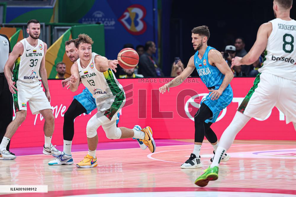 (SP)PHILIPPINES-MANILA-BASKETBALL-FIBA WORLD CUP-CLASSIFICATION GAMES 5-8-LTU VS SLO