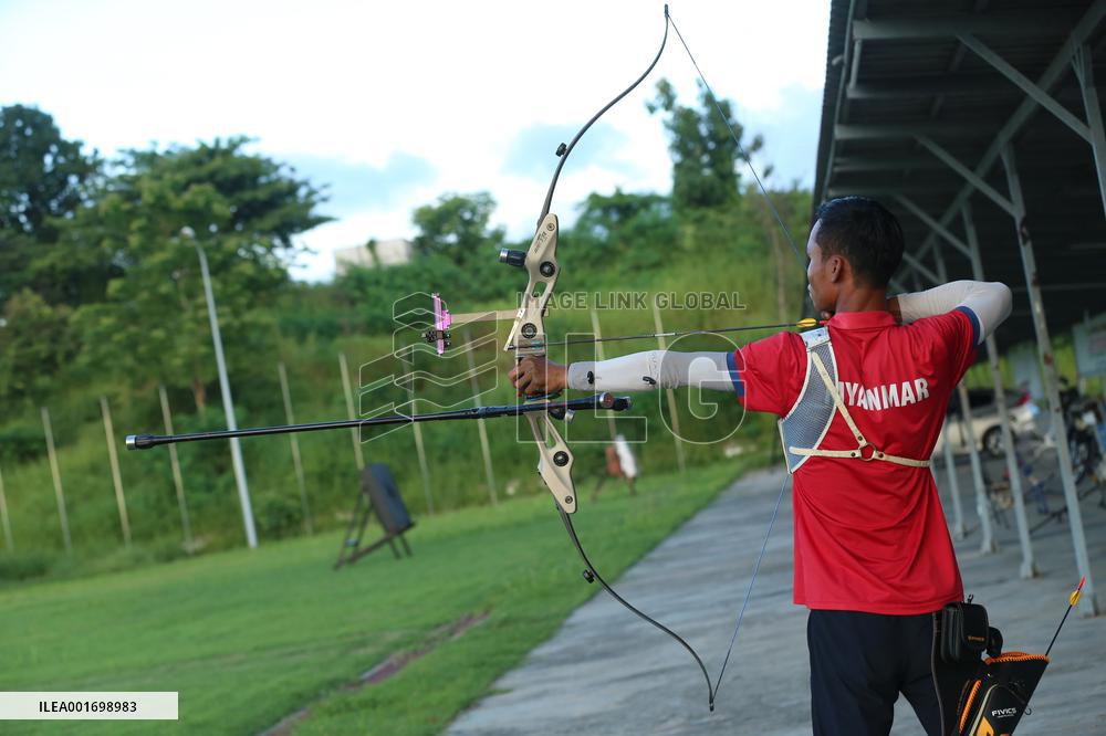 (SP)MYANMAR-NAY PYI TAW-19TH ASIAN GAMES-TRAINING