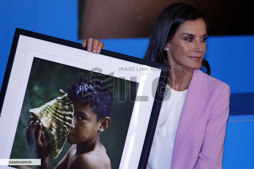 Queen Letizia At UNICEF Spain 2023 Awards - Madrid