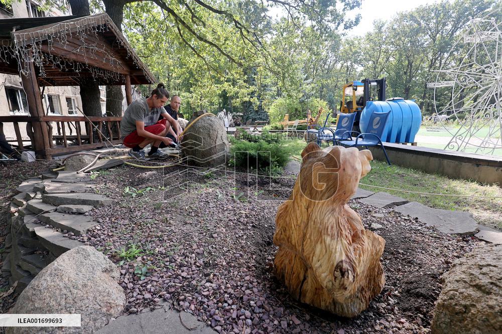 Restoration of Kharkiv ecopark