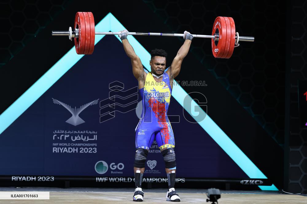 (SP)SAUDI ARABIA-RIYADH-WEIGHTLIFTING-2023 IWF WORLD CHAMPIONSHIPS