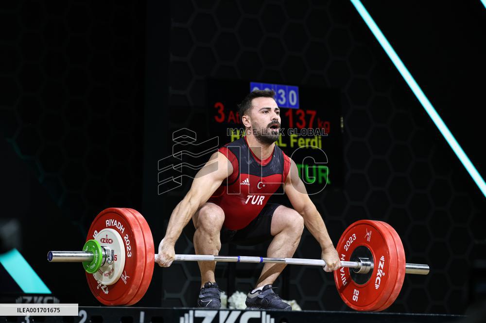 (SP)SAUDI ARABIA-RIYADH-WEIGHTLIFTING-2023 IWF WORLD CHAMPIONSHIPS