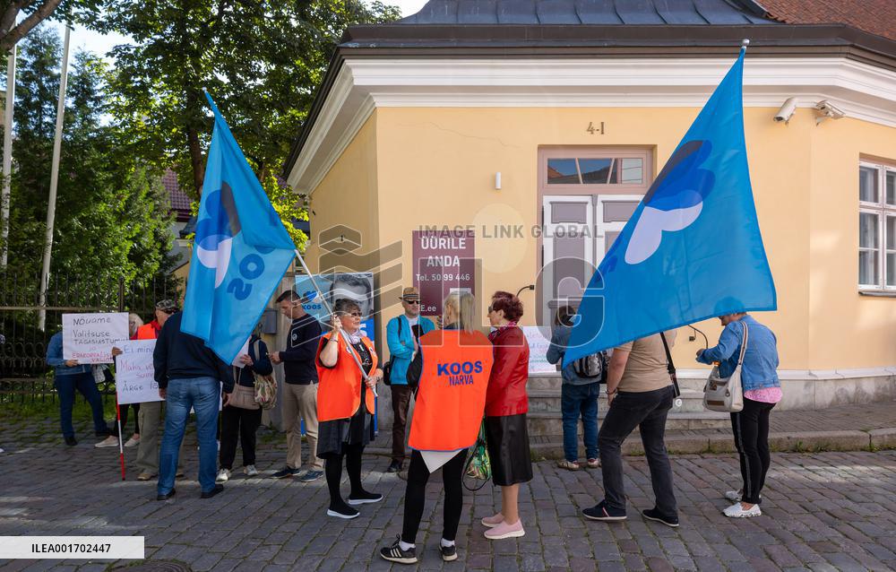 Demonstration against the government